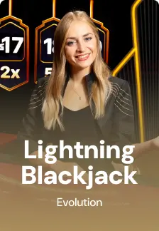 Lightning Blackjack game tile