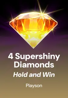 4 Supershiny Diamonds: Hold and Win